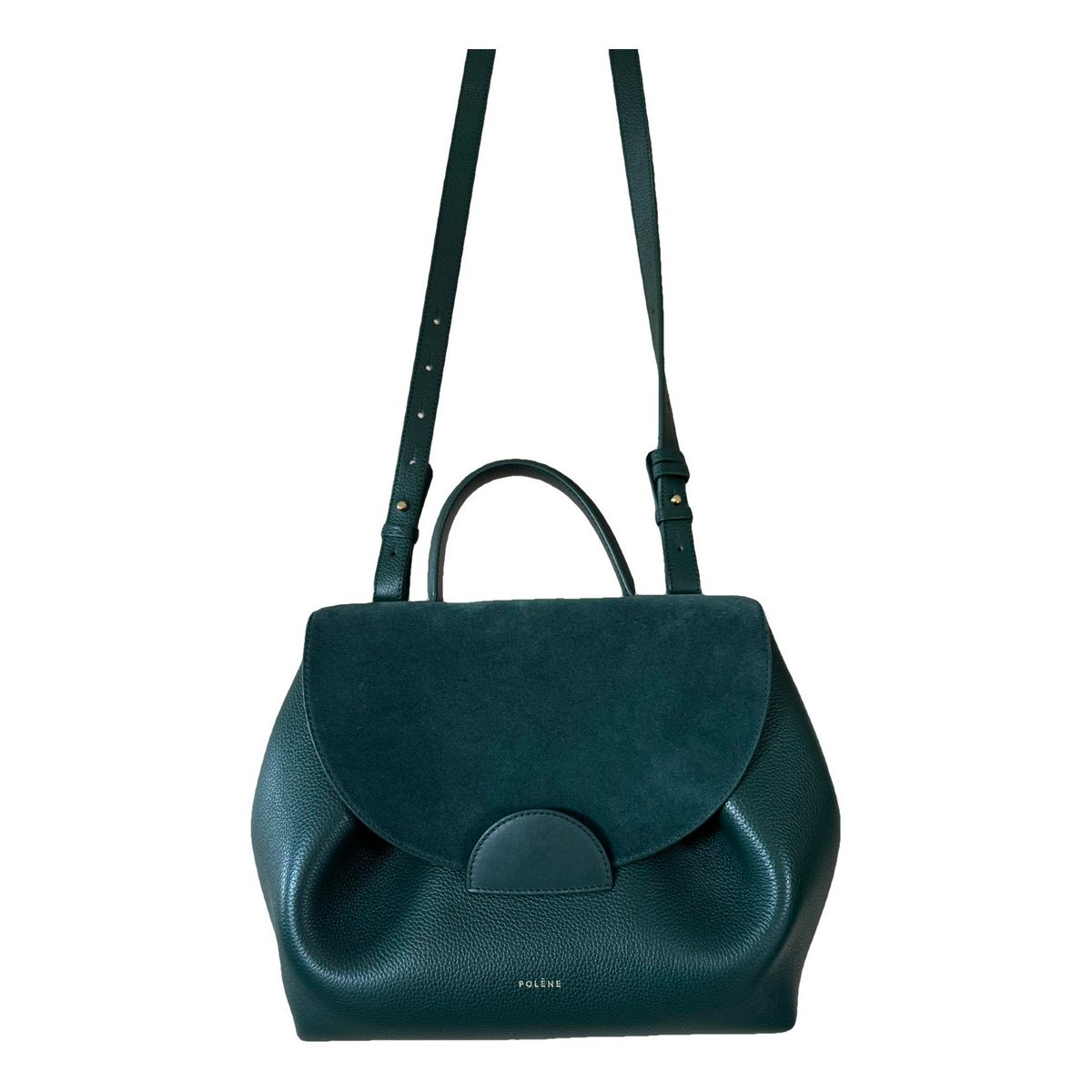 Numéro un leather crossbody bag