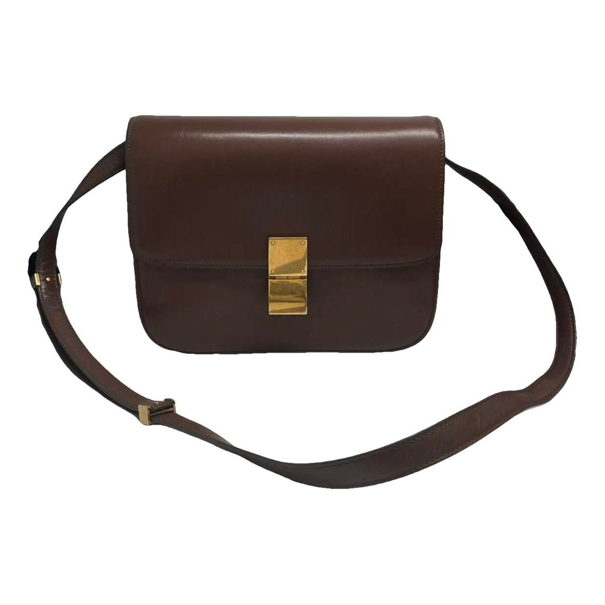 Classic leather handbag