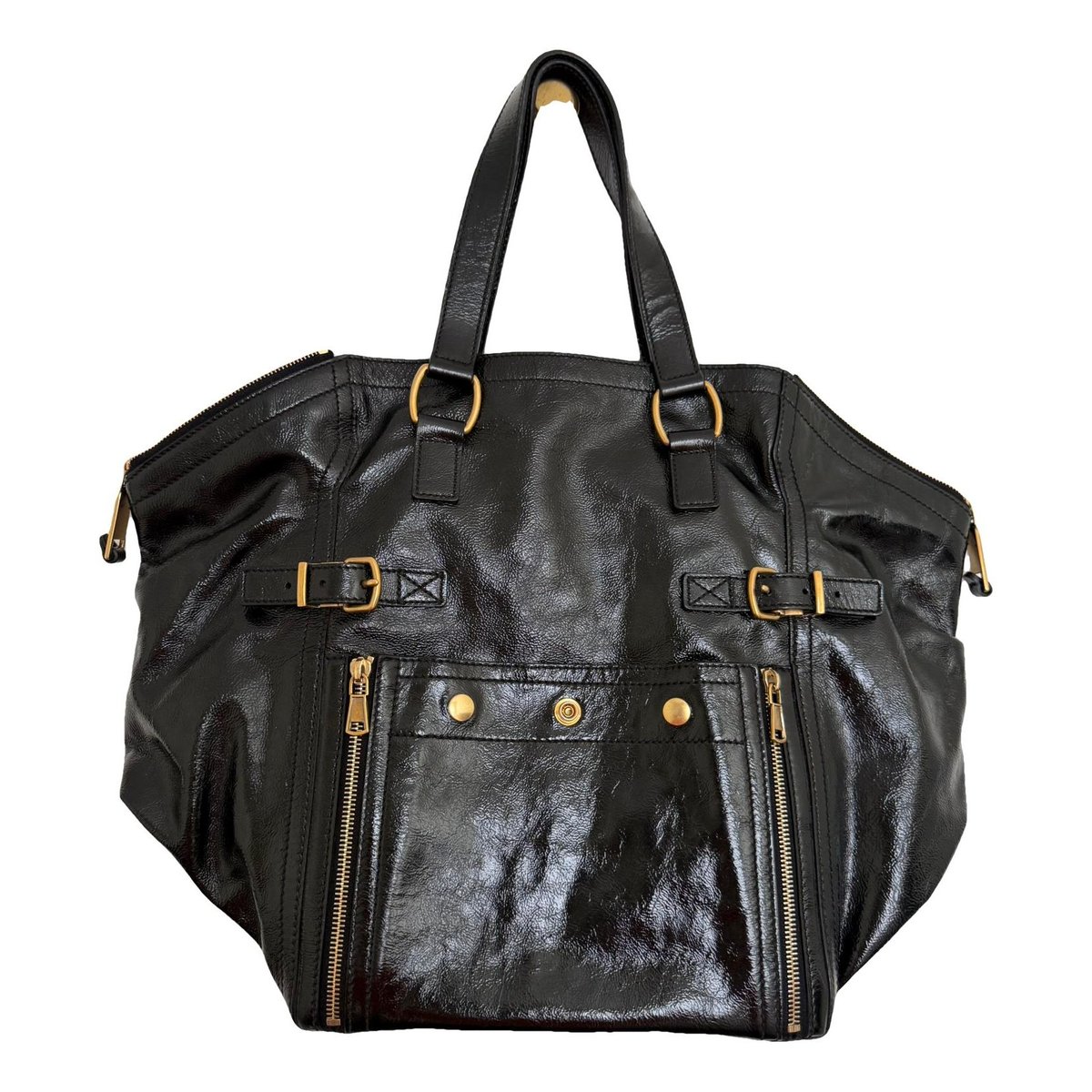 Downtown vinyl handbag