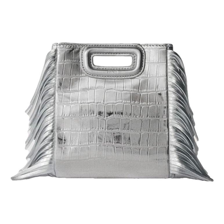 Sac M leather crossbody bag