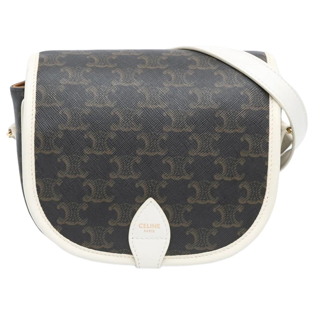 Triomphe cloth crossbody bag