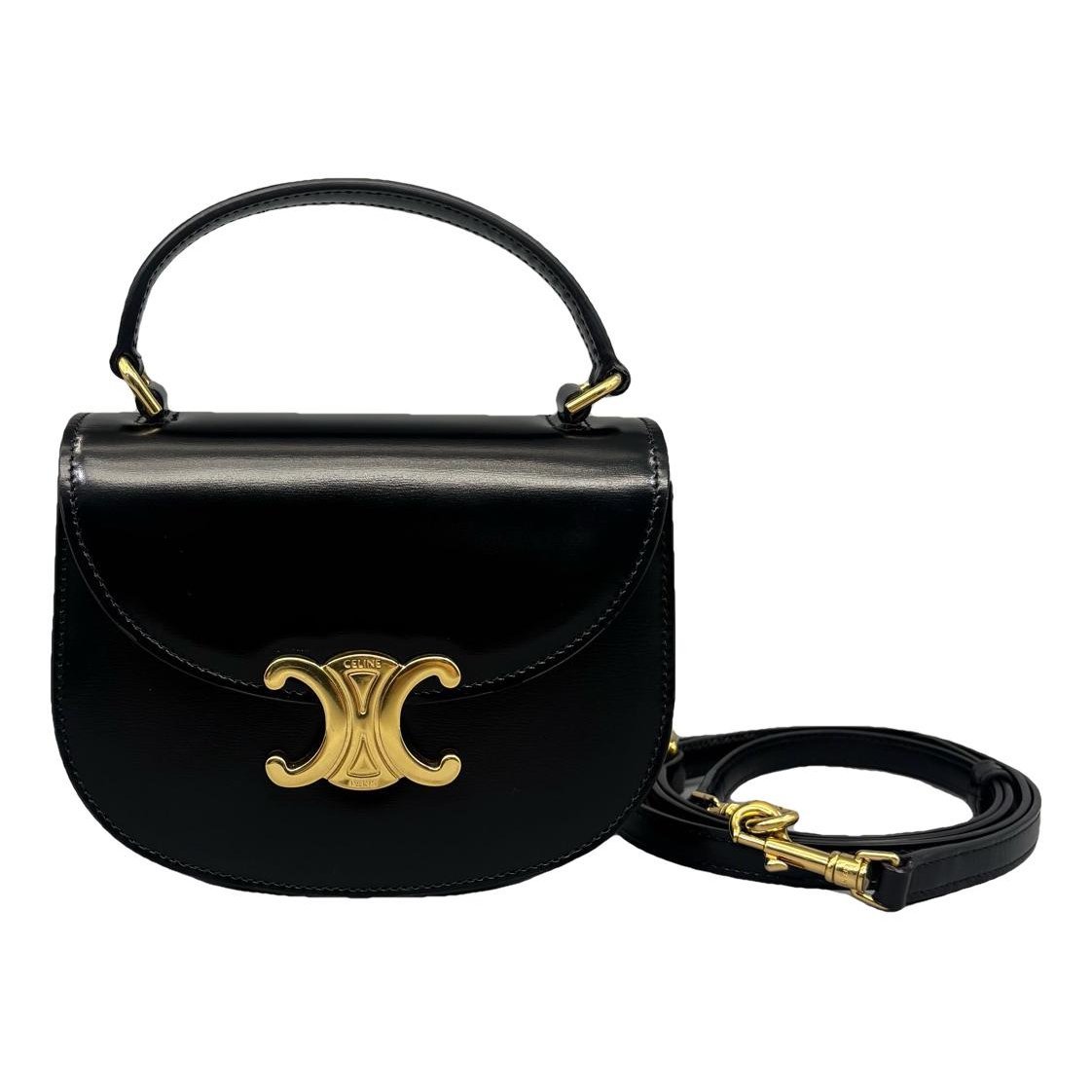 Clea leather handbag