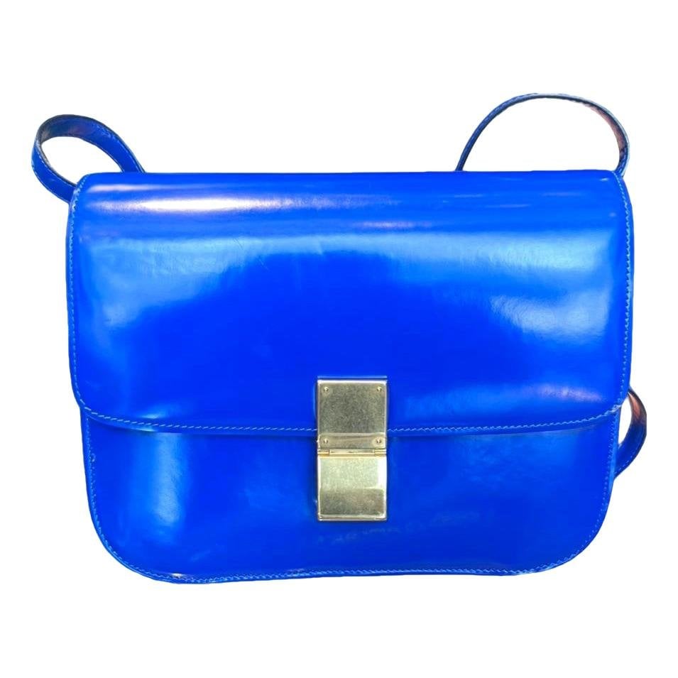 Classic leather crossbody bag