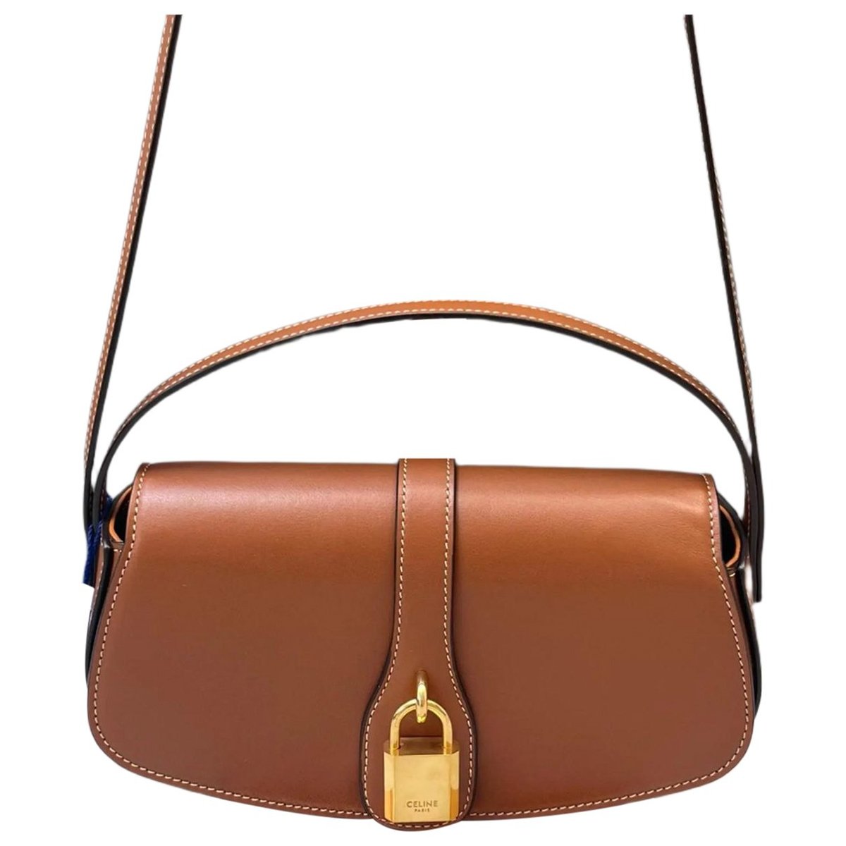 Tabou leather handbag
