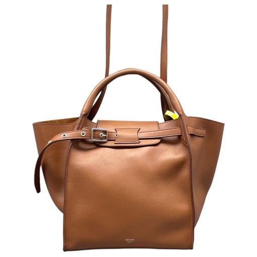 Big Bag leather handbag