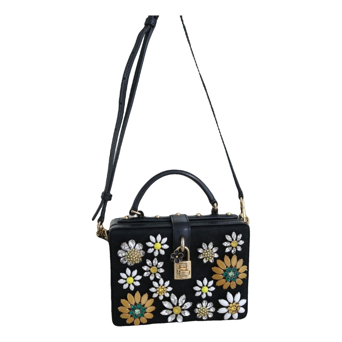 Dolce Box leather handbag