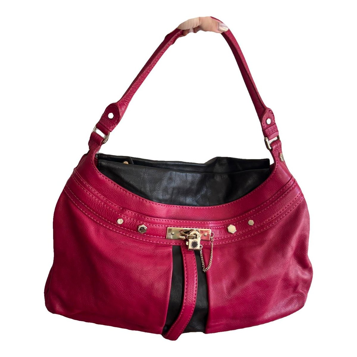 Leather handbag