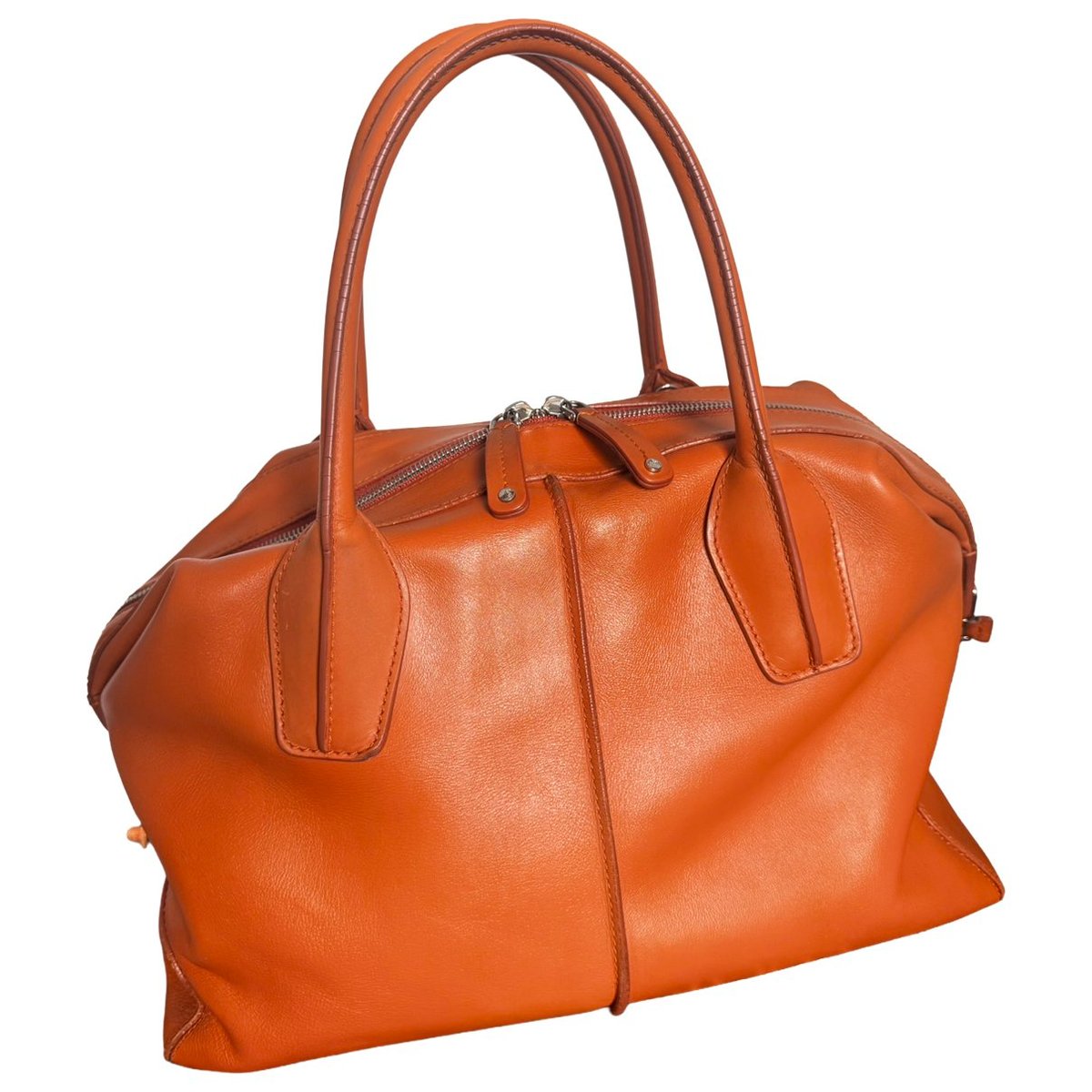 D Bag leather tote
