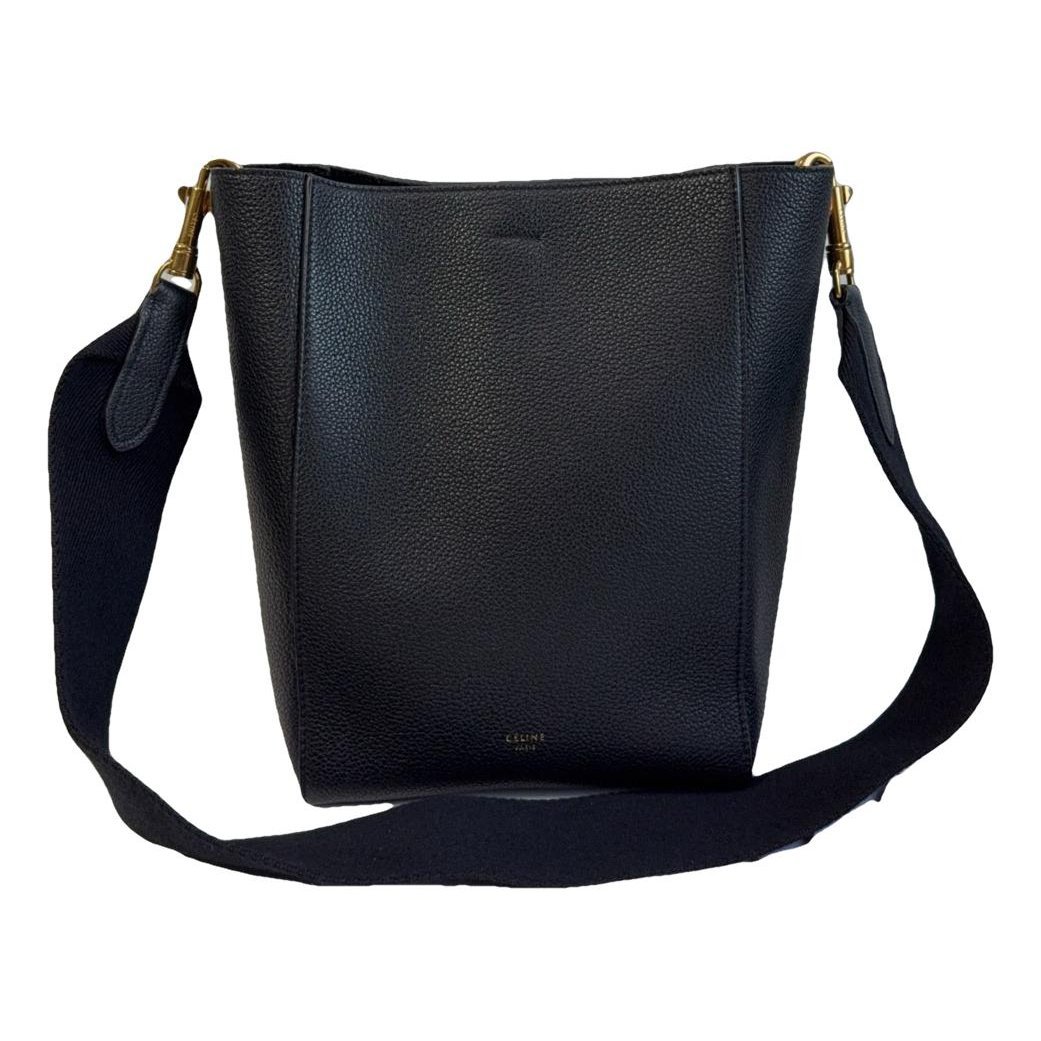 Seau Sangle leather tote