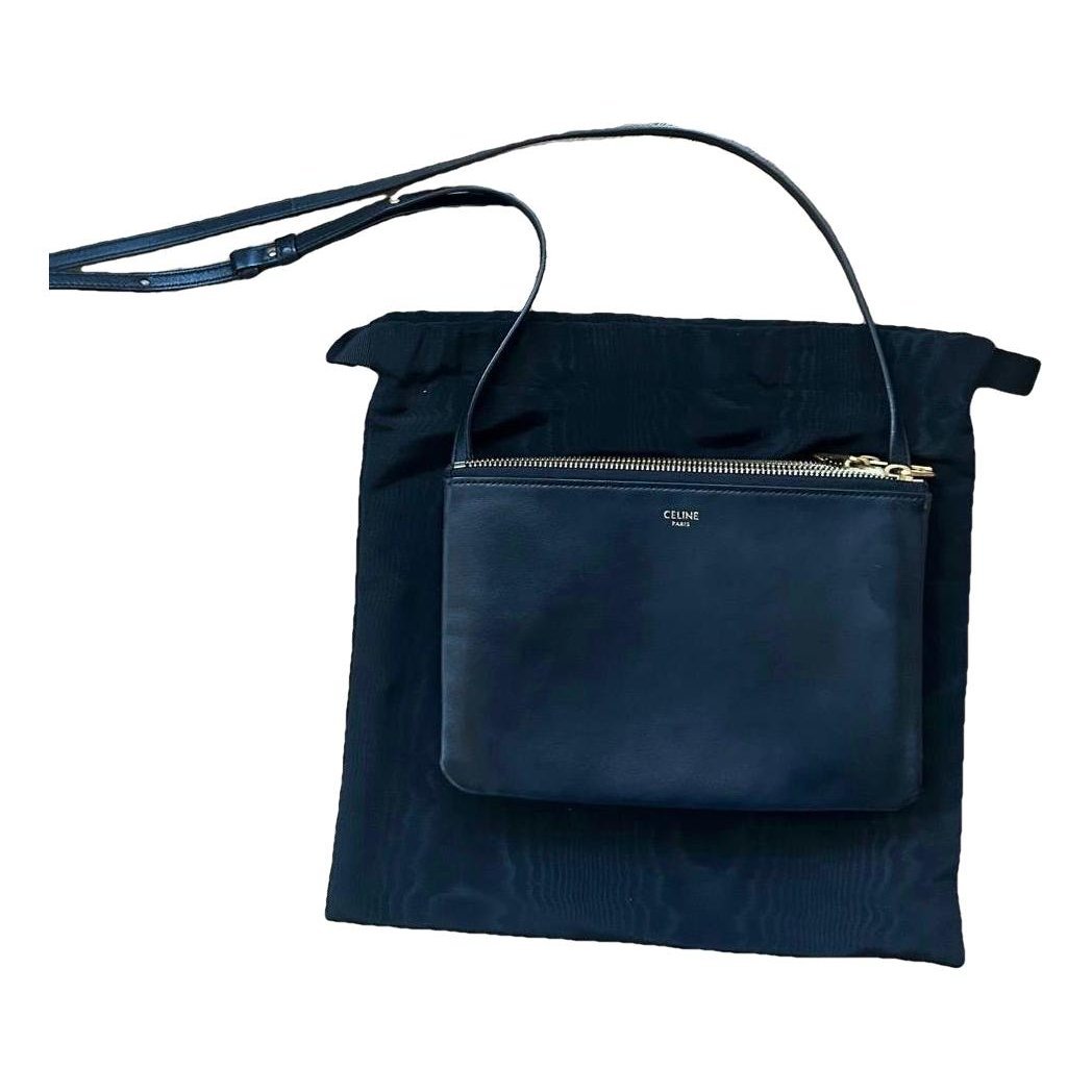 Trio leather crossbody bag