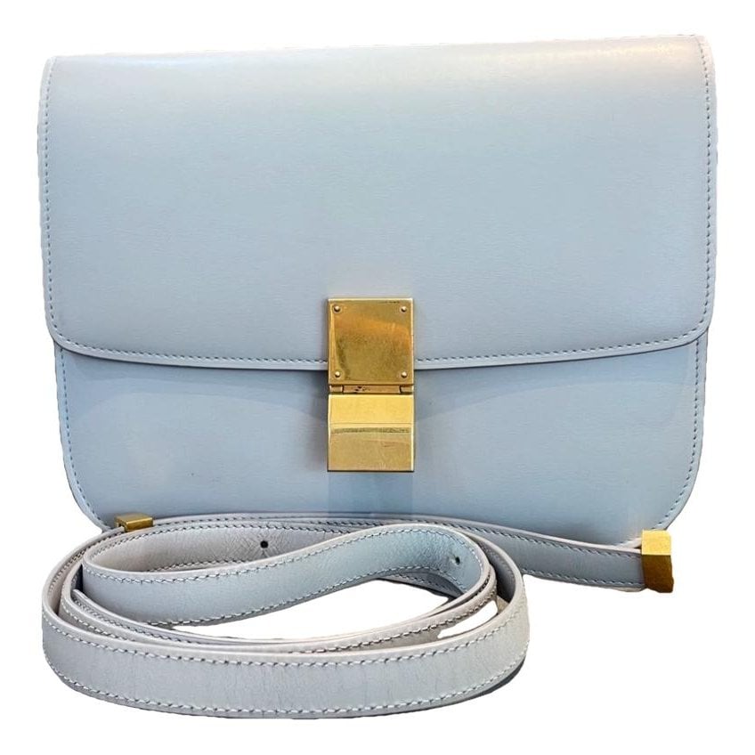 Classic leather crossbody bag