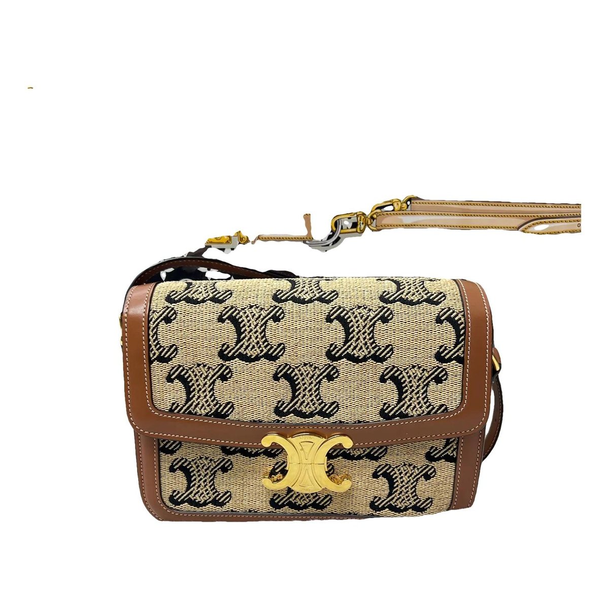 Triomphe cloth handbag