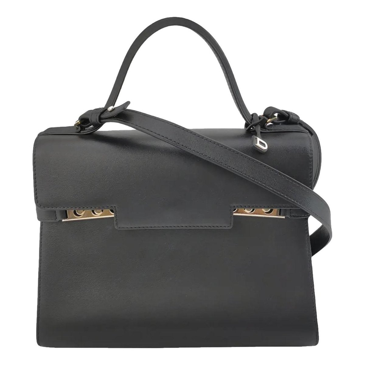 Tempête leather crossbody bag