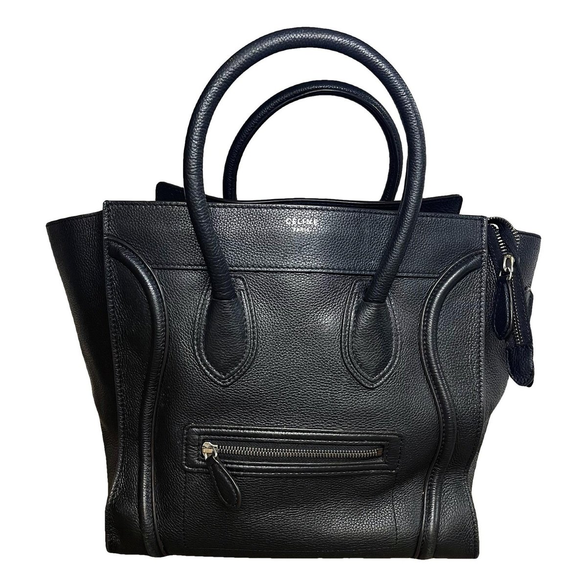 Luggage leather handbag