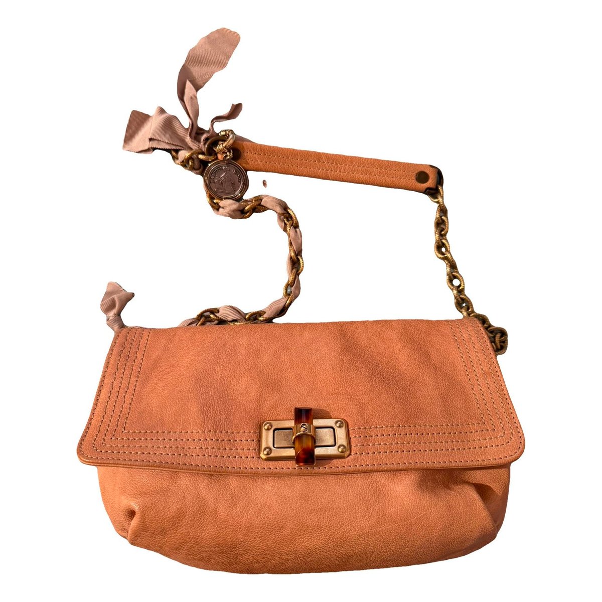 Happy leather handbag