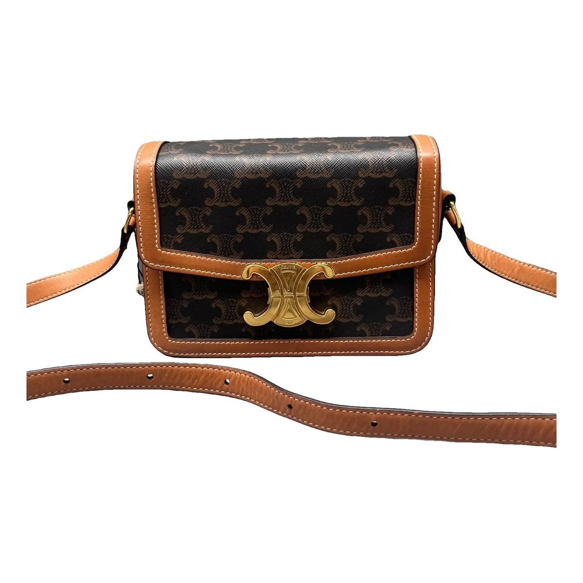 Nino vinyl crossbody bag