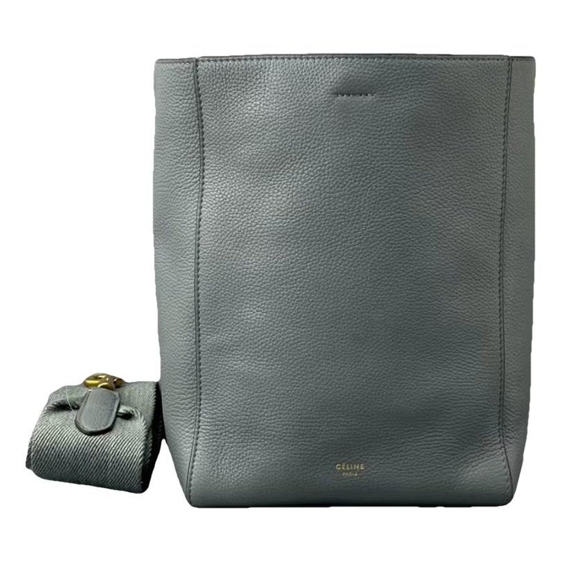 Seau Sangle leather handbag
