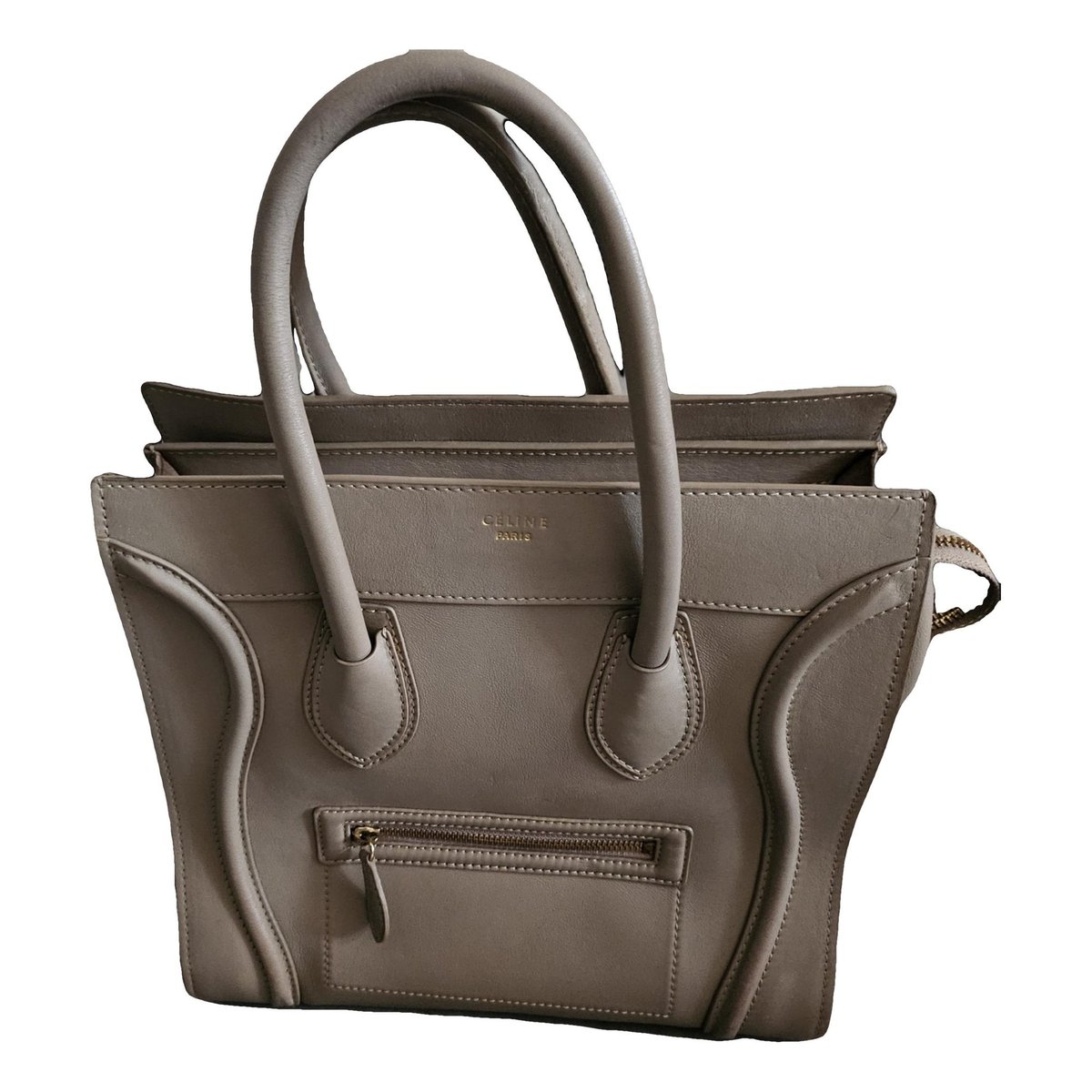 Luggage leather handbag