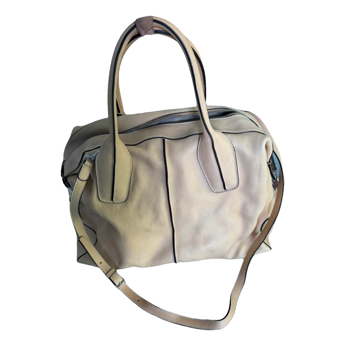 D Bag leather handbag