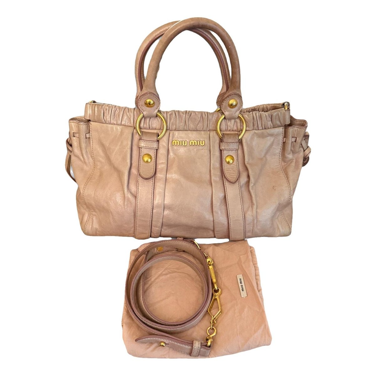 Vitello leather crossbody bag