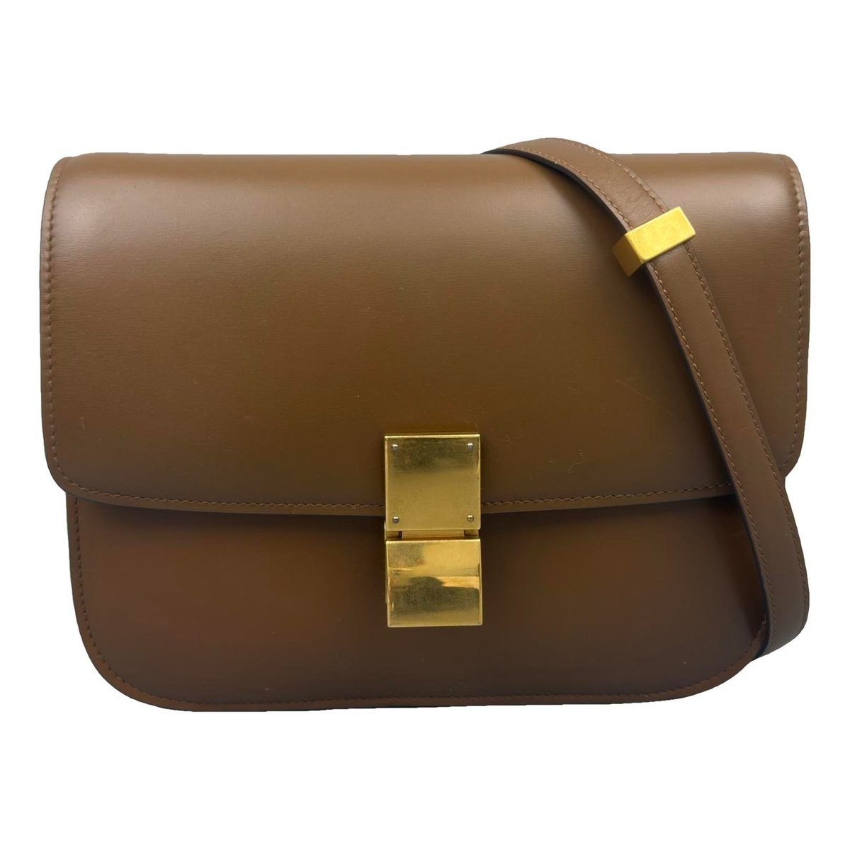 Classic leather handbag