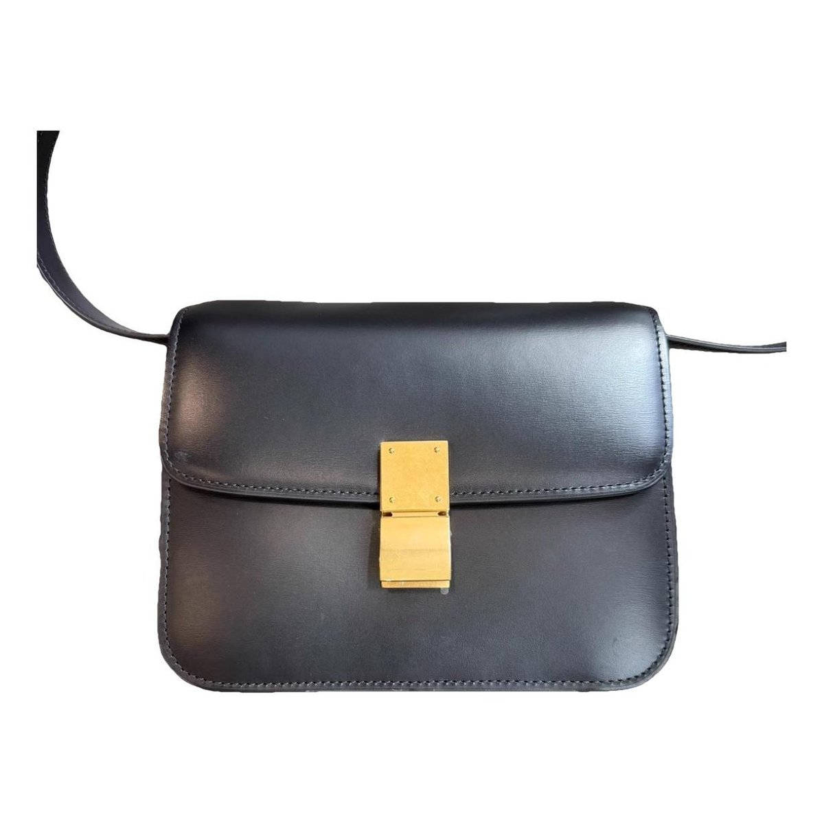 Classic leather crossbody bag