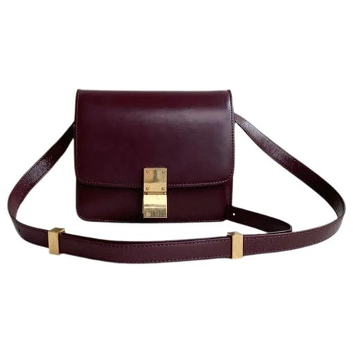 Classic leather crossbody bag