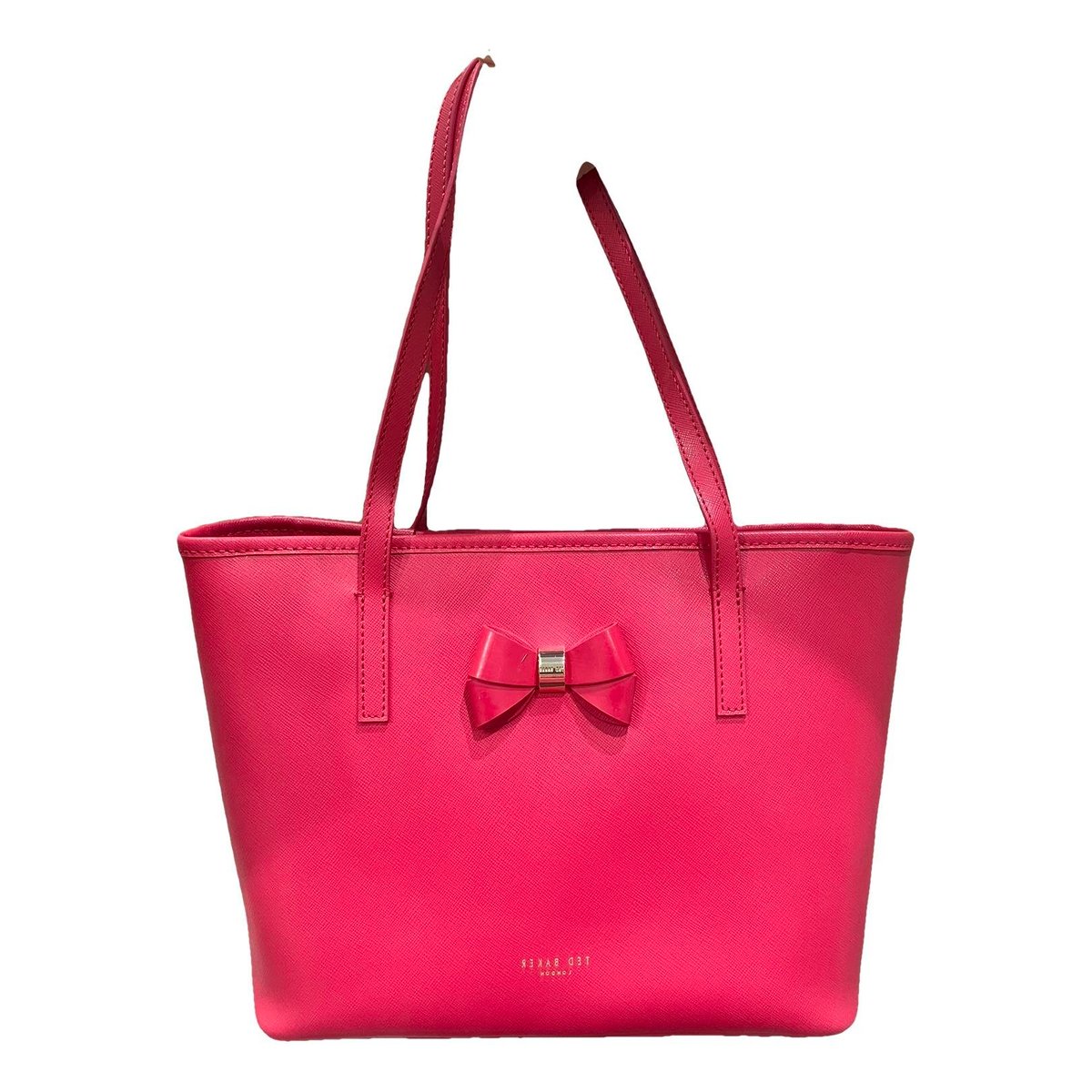 Patent leather handbag