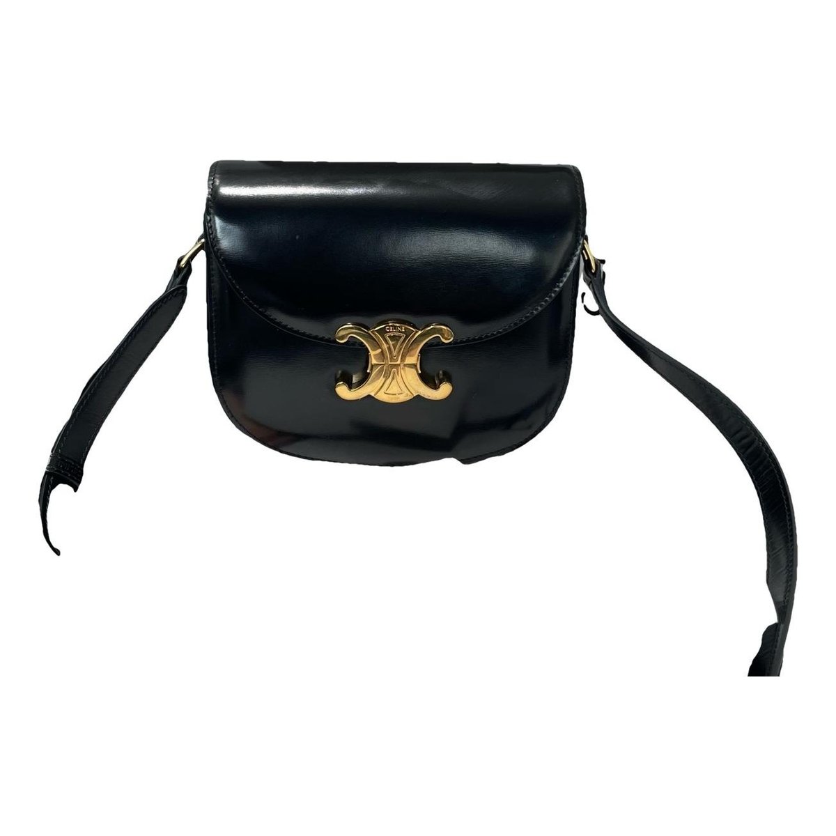 Triomphe leather handbag