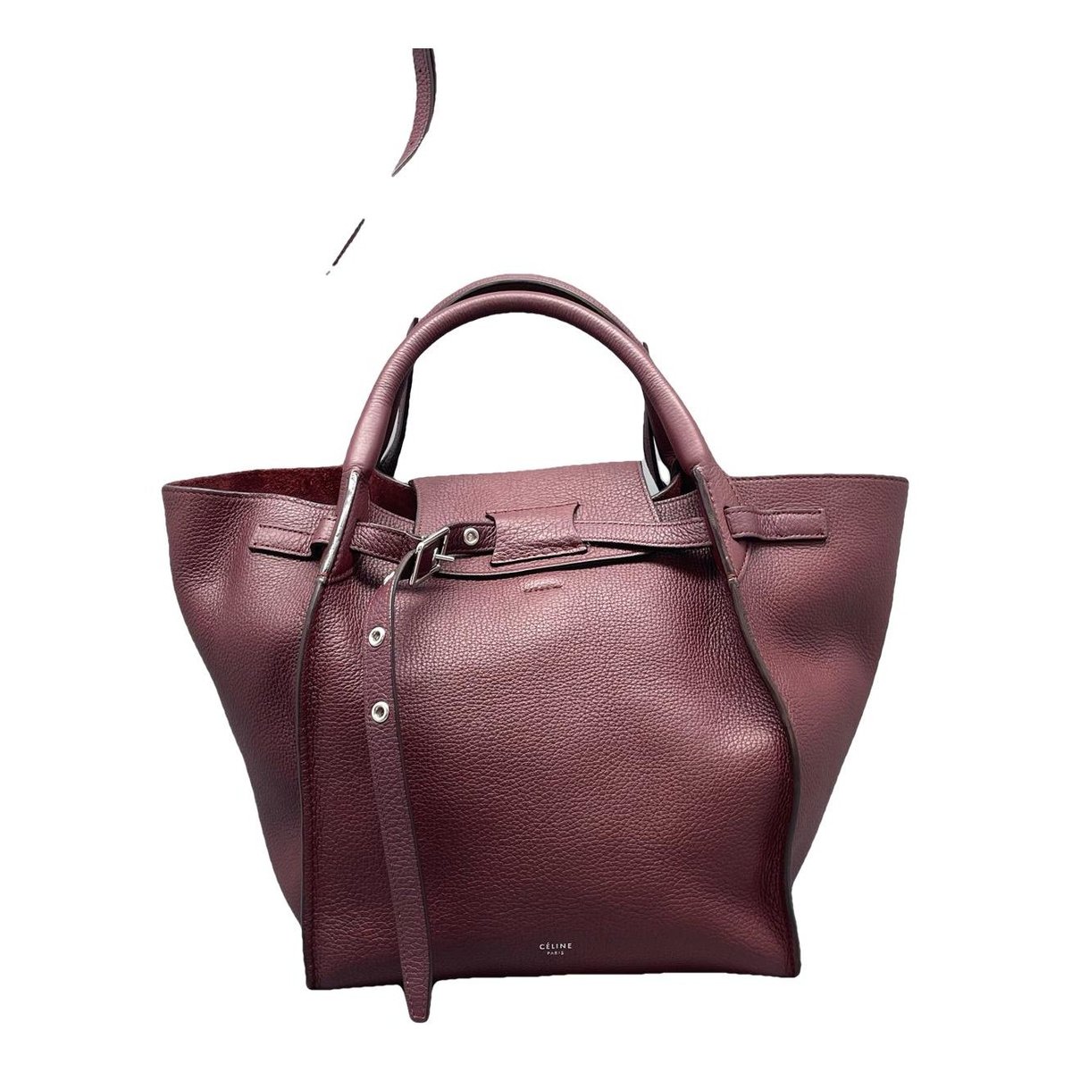 Big Bag leather handbag