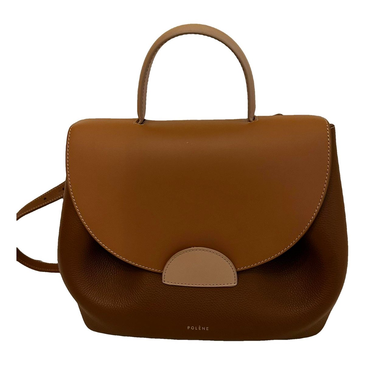 Numéro un leather crossbody bag