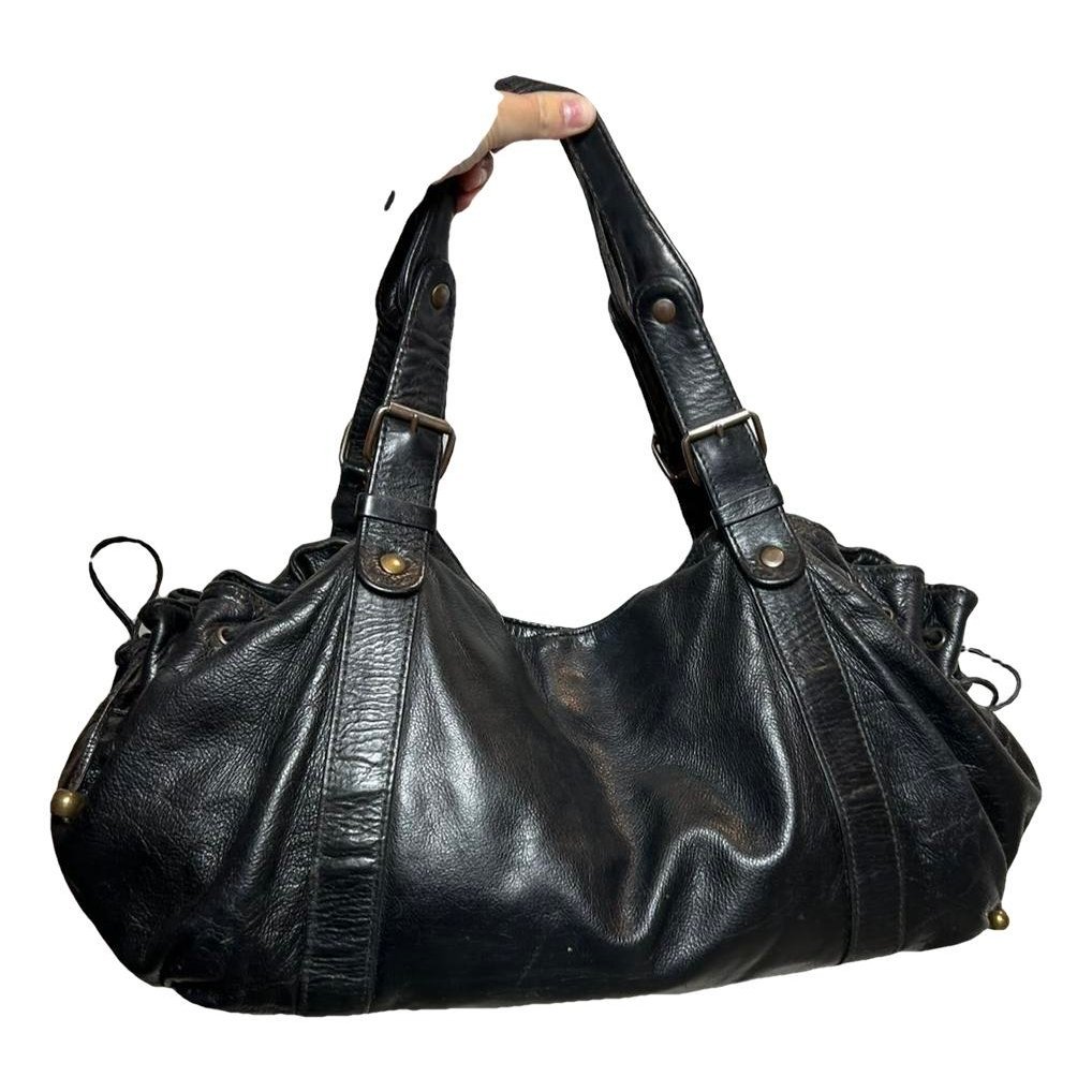 24h leather handbag