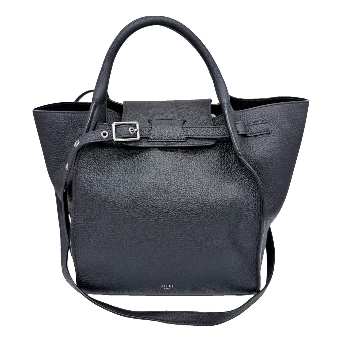 Big Bag leather handbag