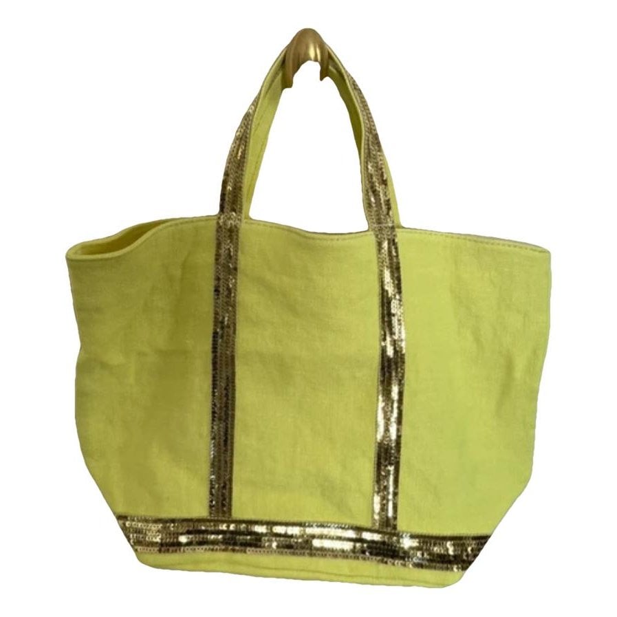Cabas linen handbag