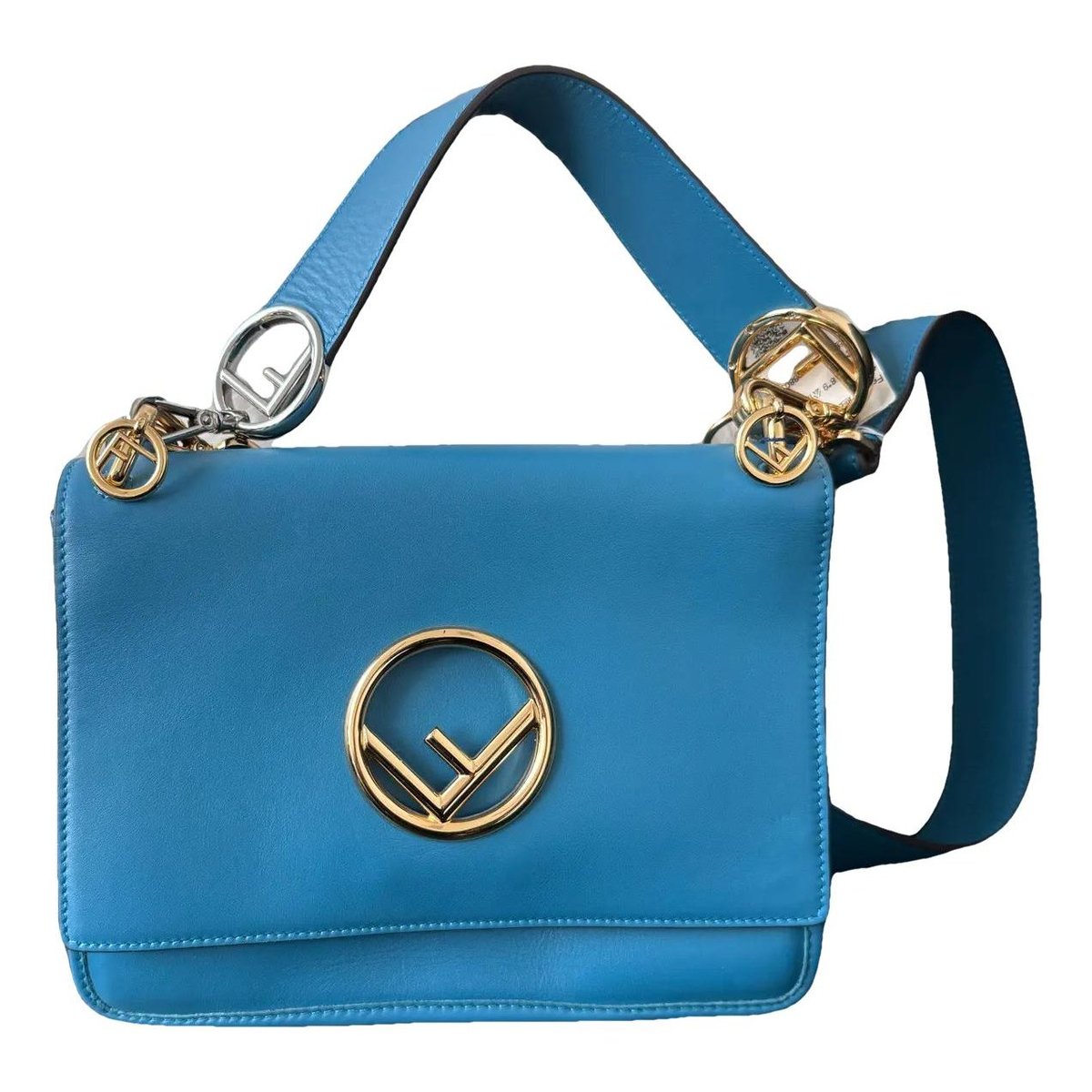Kan I Logo leather handbag
