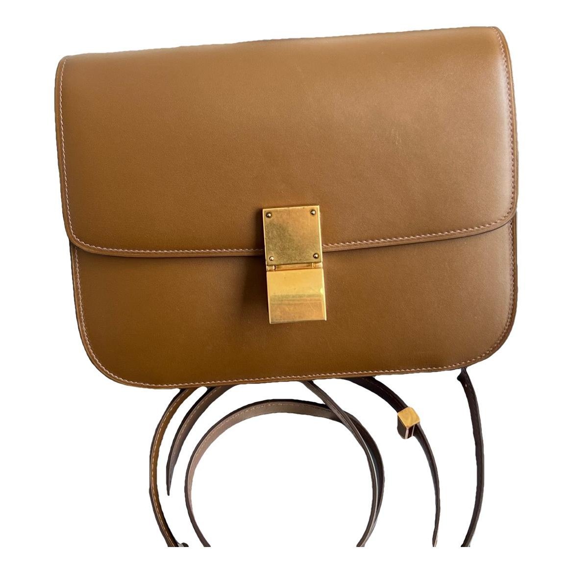 Classic leather handbag