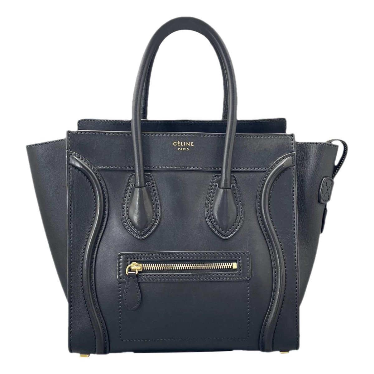 Luggage leather handbag