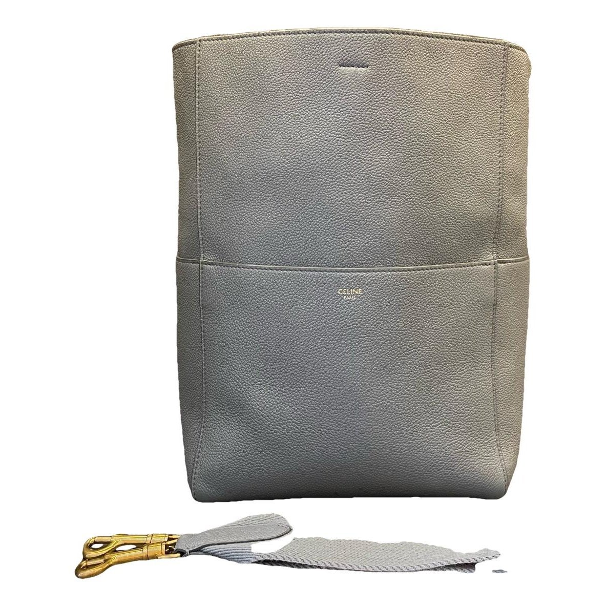 Seau Sangle leather tote