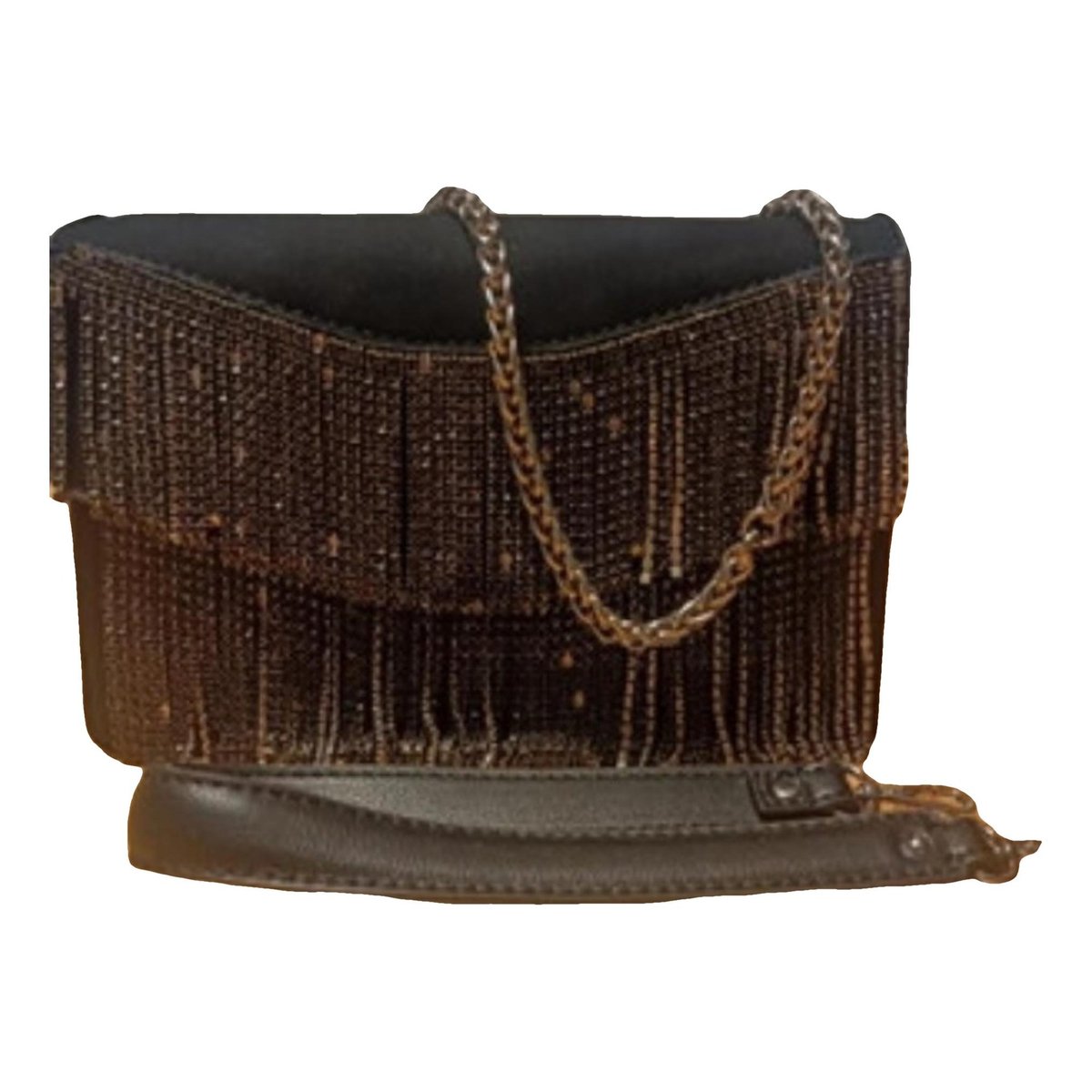 Velvet clutch bag