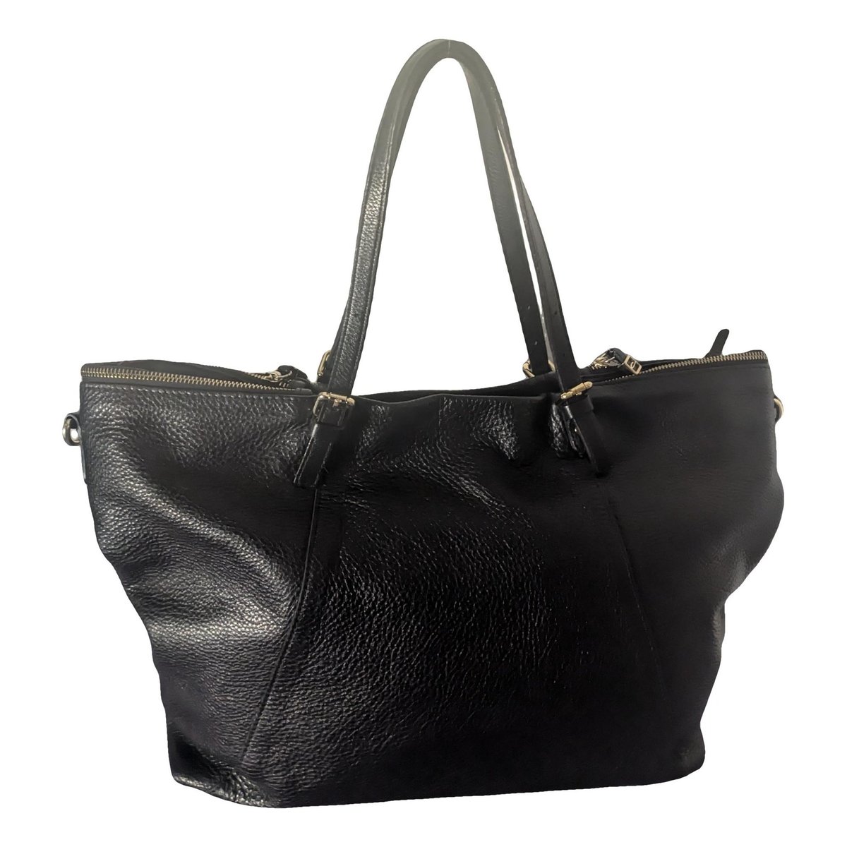 Leather tote