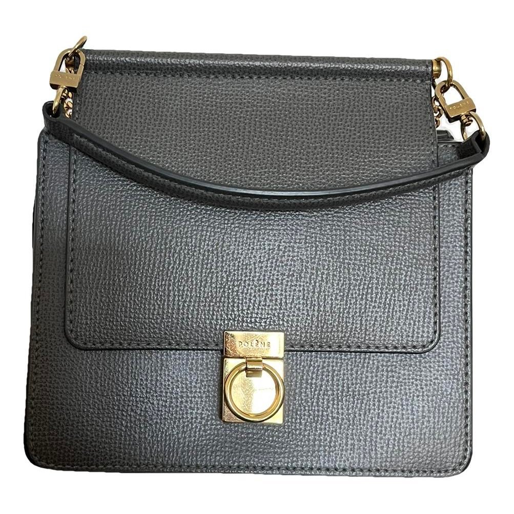 Numéro sept mini leather crossbody bag