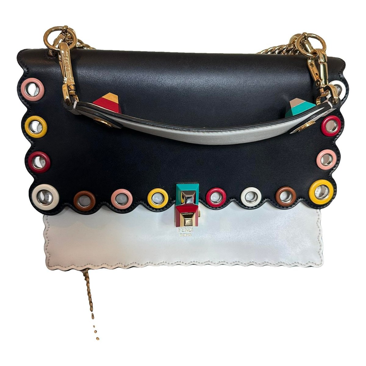 Kan I leather handbag