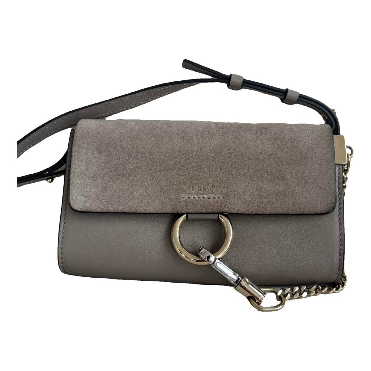 Faye leather crossbody bag