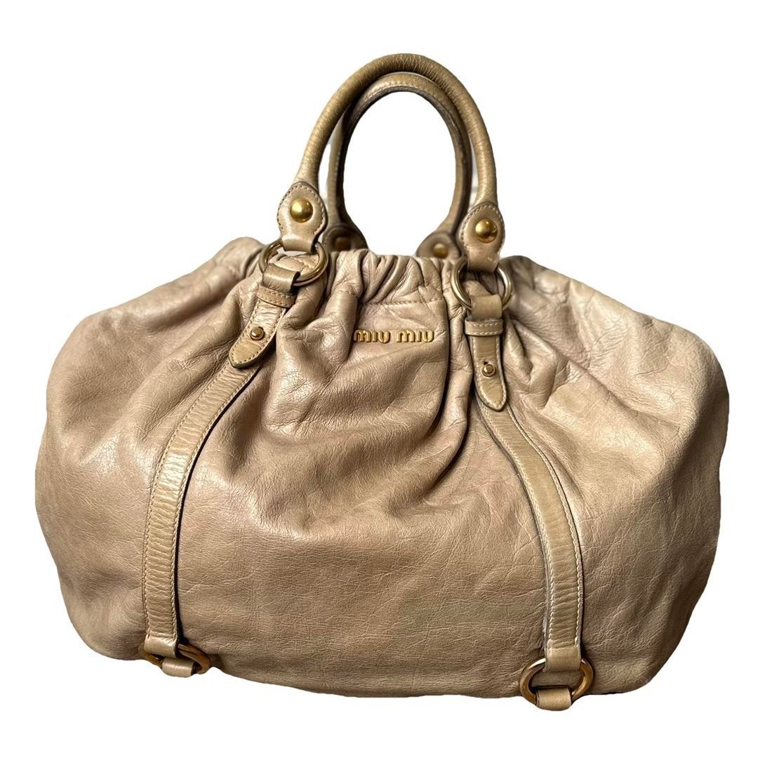 Vitello leather handbag