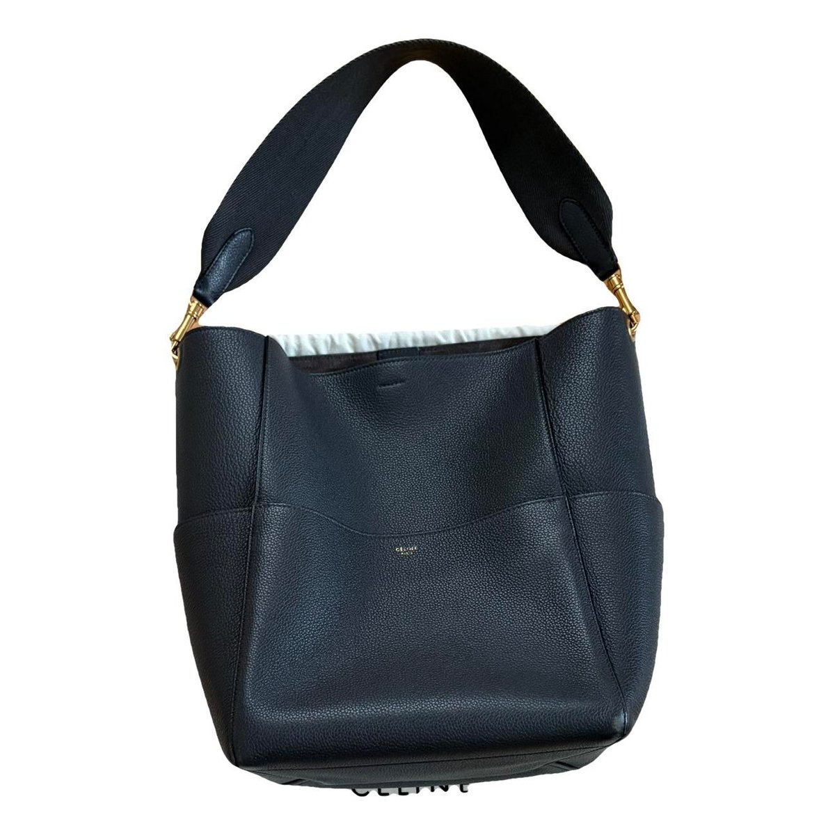 Seau Sangle leather tote