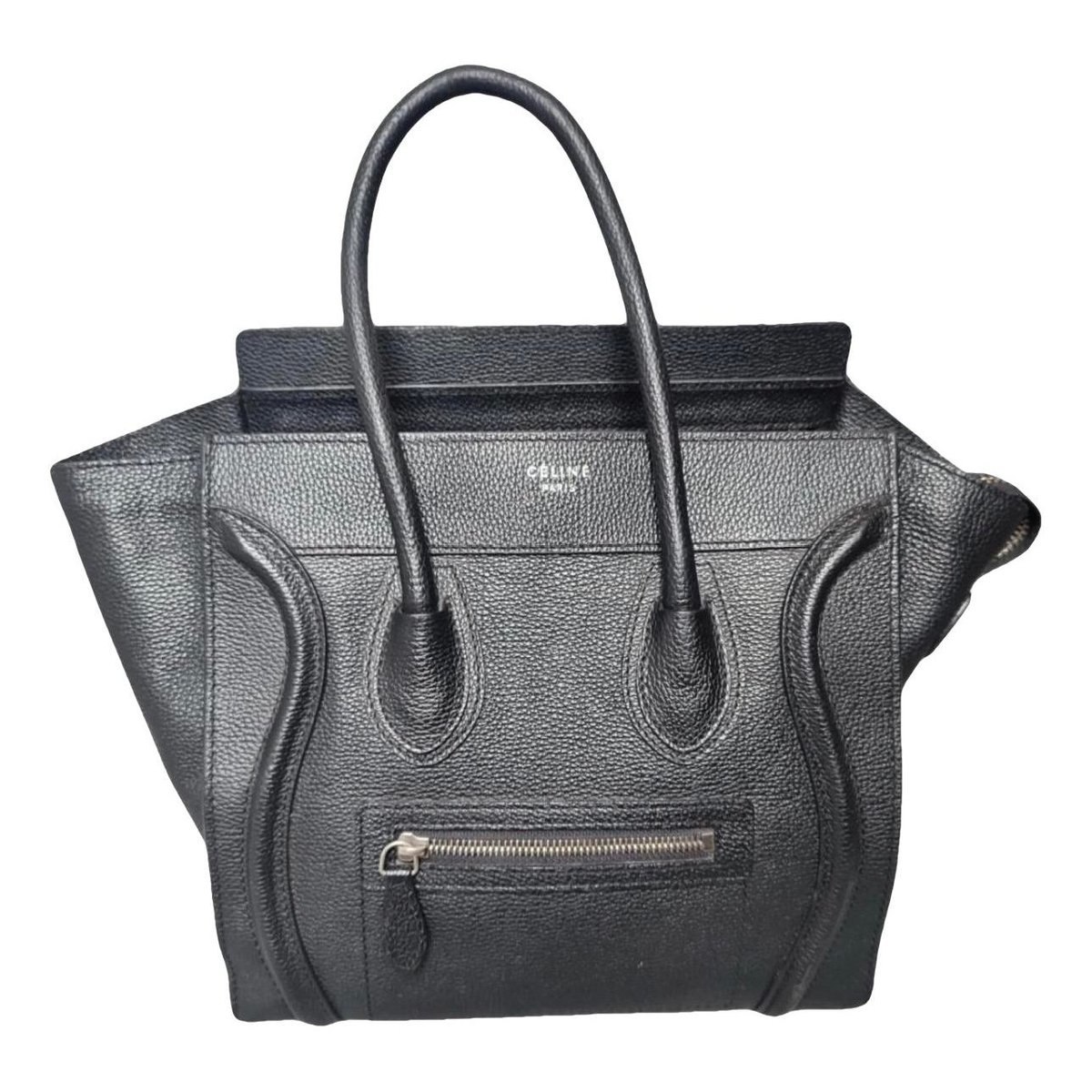 Luggage leather handbag
