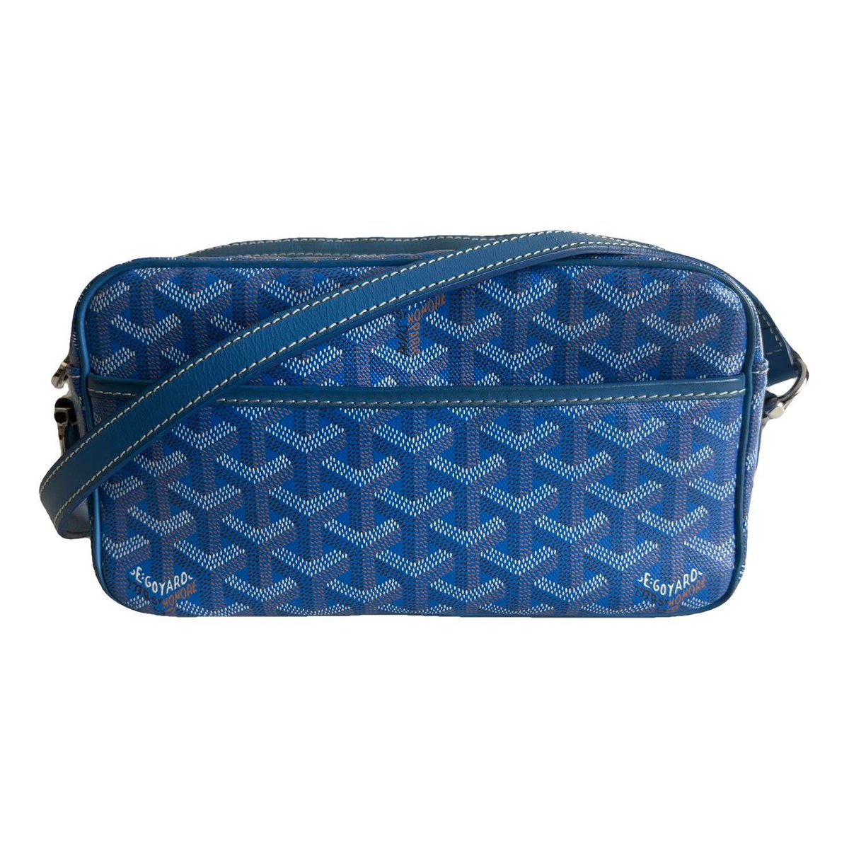 Cap vert leather crossbody bag
