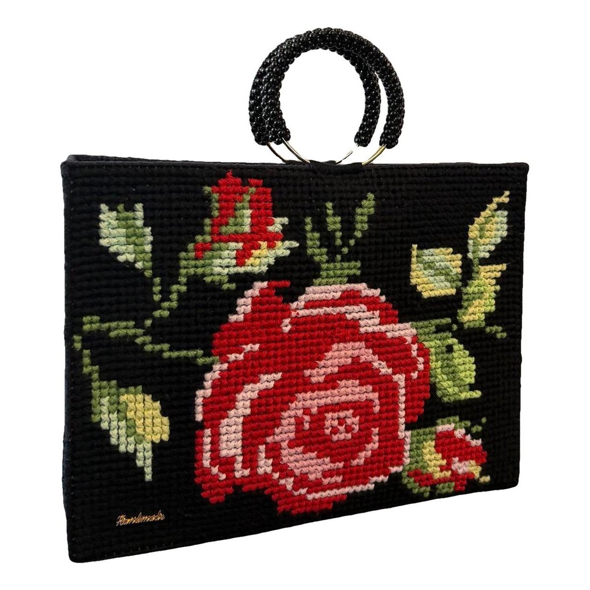 Crochet handbag