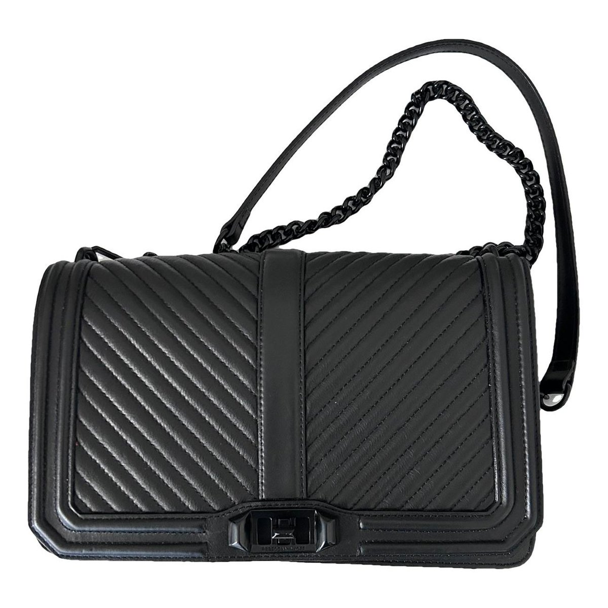 Leather crossbody bag