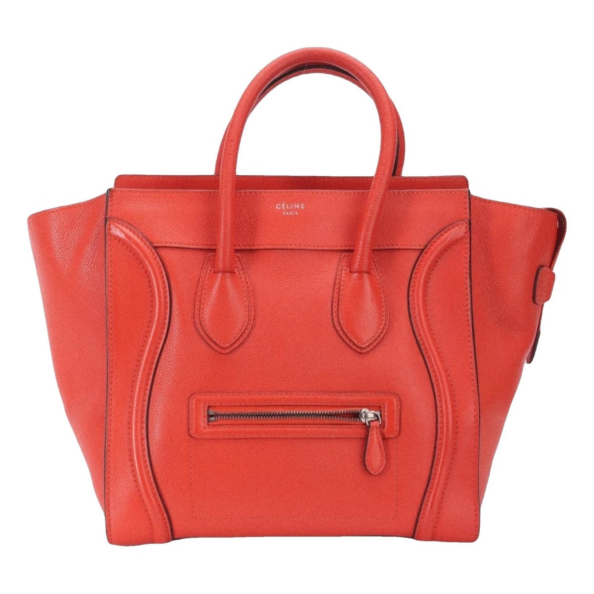 Luggage leather handbag
